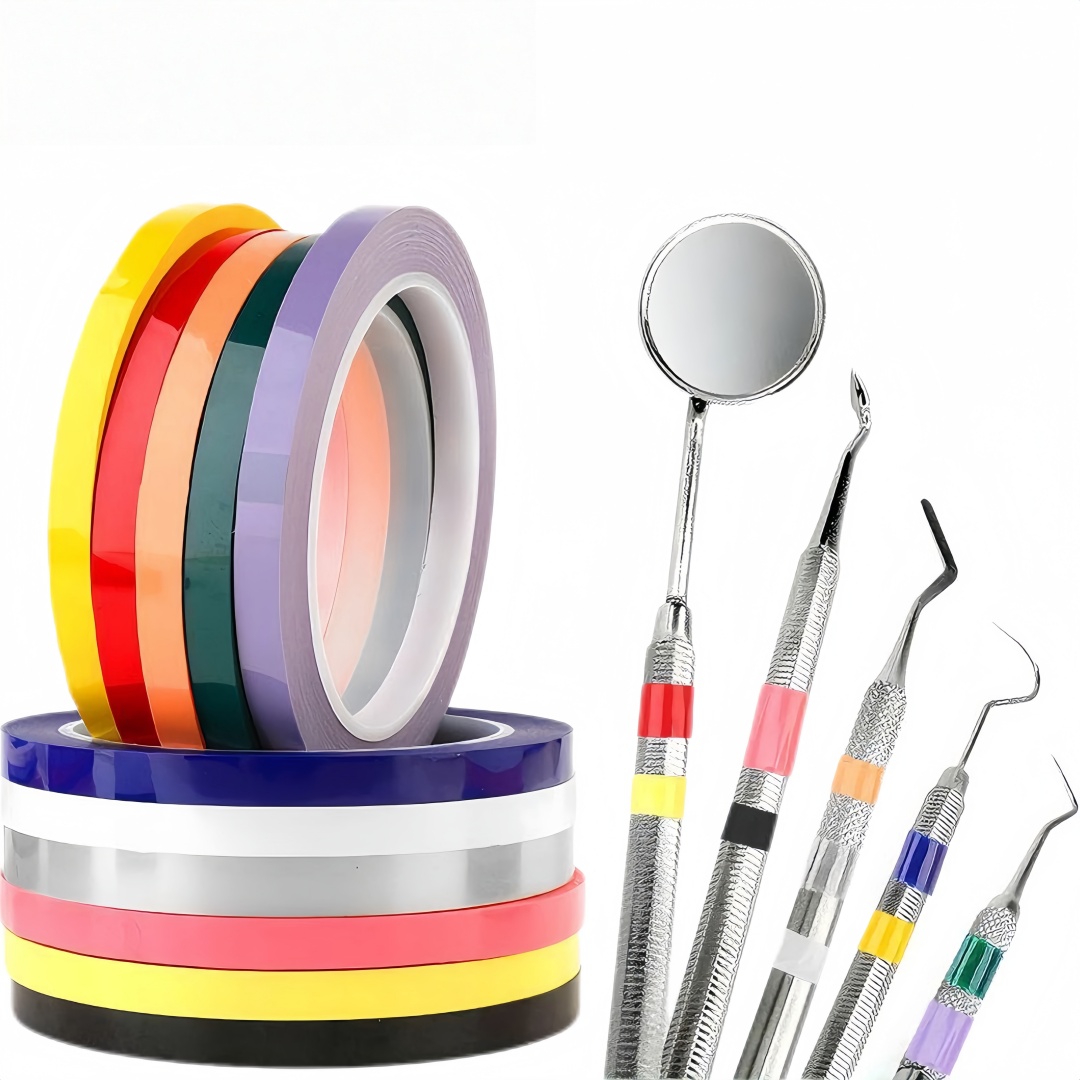 Candy Sour Strip - 1Roll Dental Instruments PET Tape 8mm