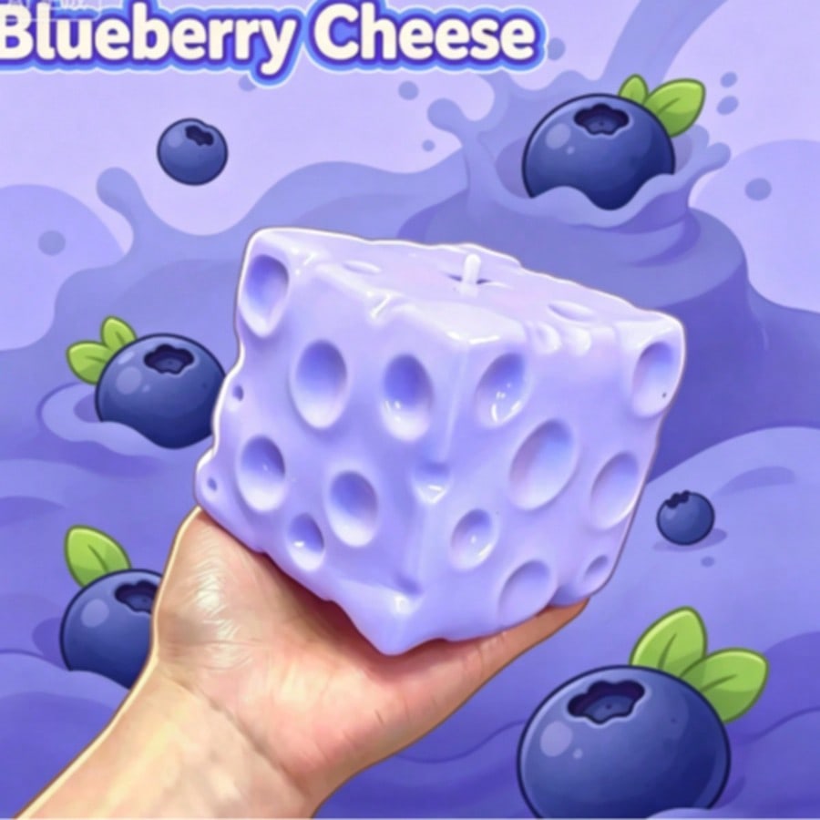 New Blueberry Color Cheese Squ - Food & Snacks Coloring Book Bold & Easy Pdf ulasan dan harga