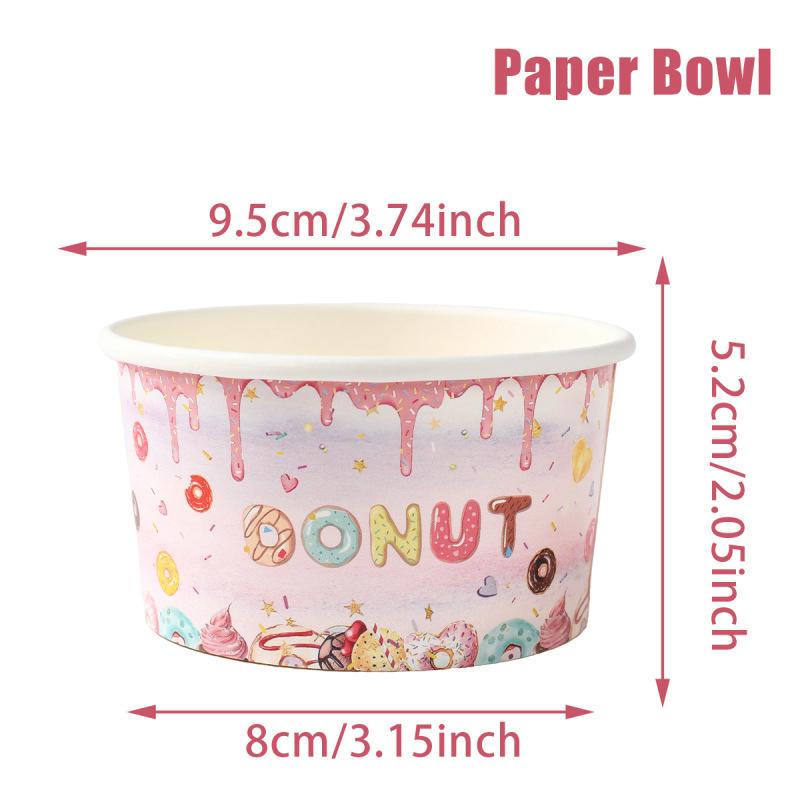 5-50pcs/Pack Paper Ice Cream C - Food Snacks For Kids Party ulasan dan harga