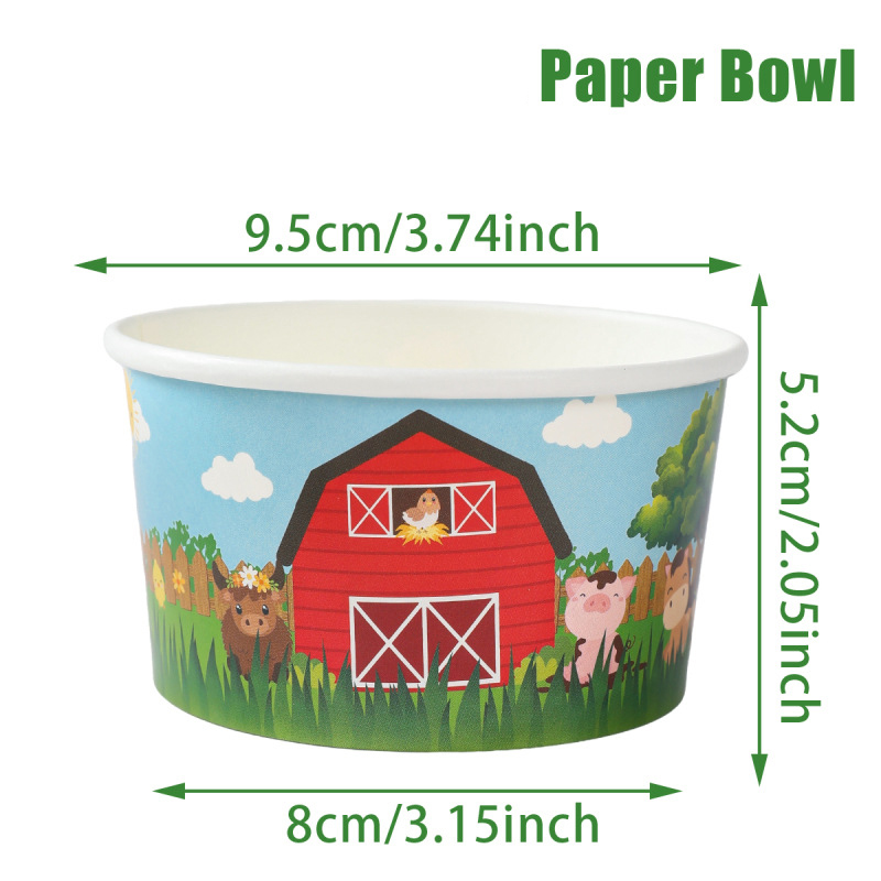 5-50pcs/Pack Paper Ice Cream C - Food Snacks For Kids Party ulasan dan harga