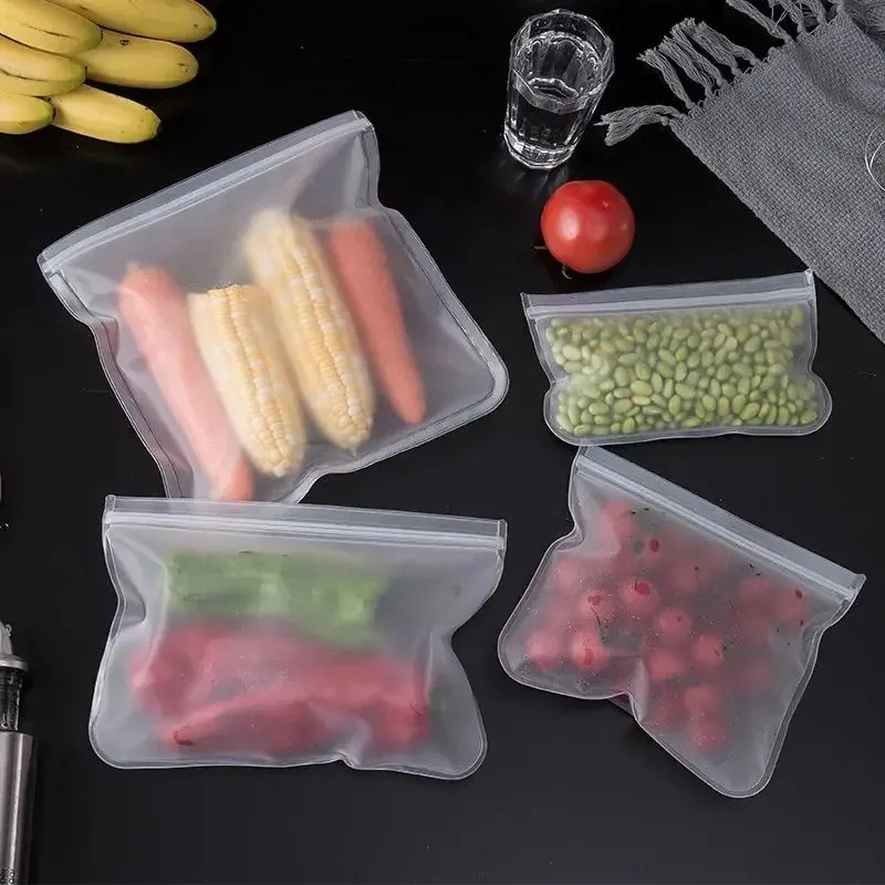 1/2/3/4pcs Silicone Food Stora - Food Z ulasan dan harga
