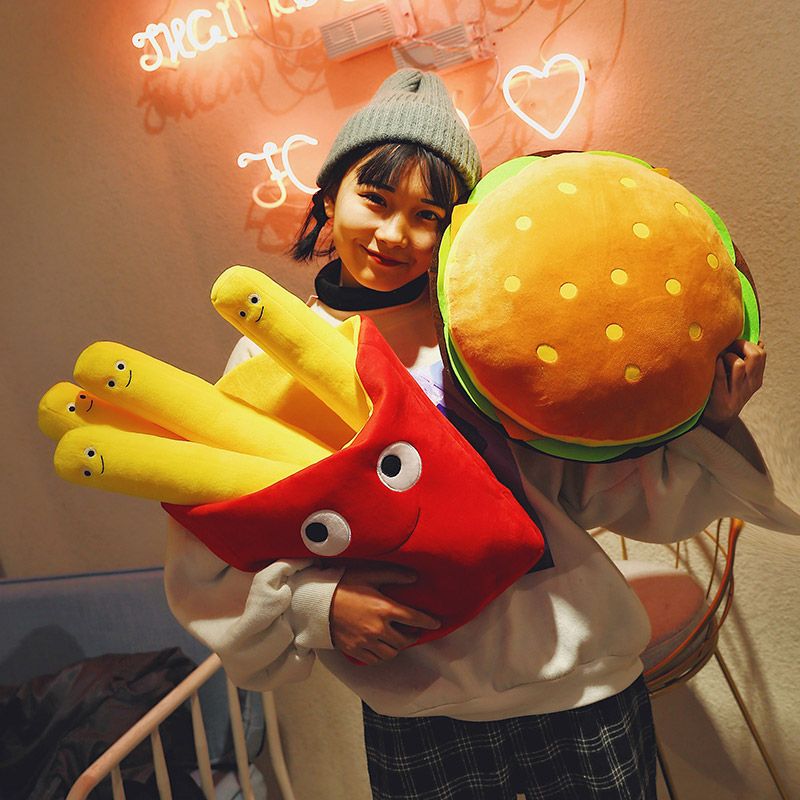 Hamburg French Fries Plush Sna - Foody Snacks ulasan dan harga