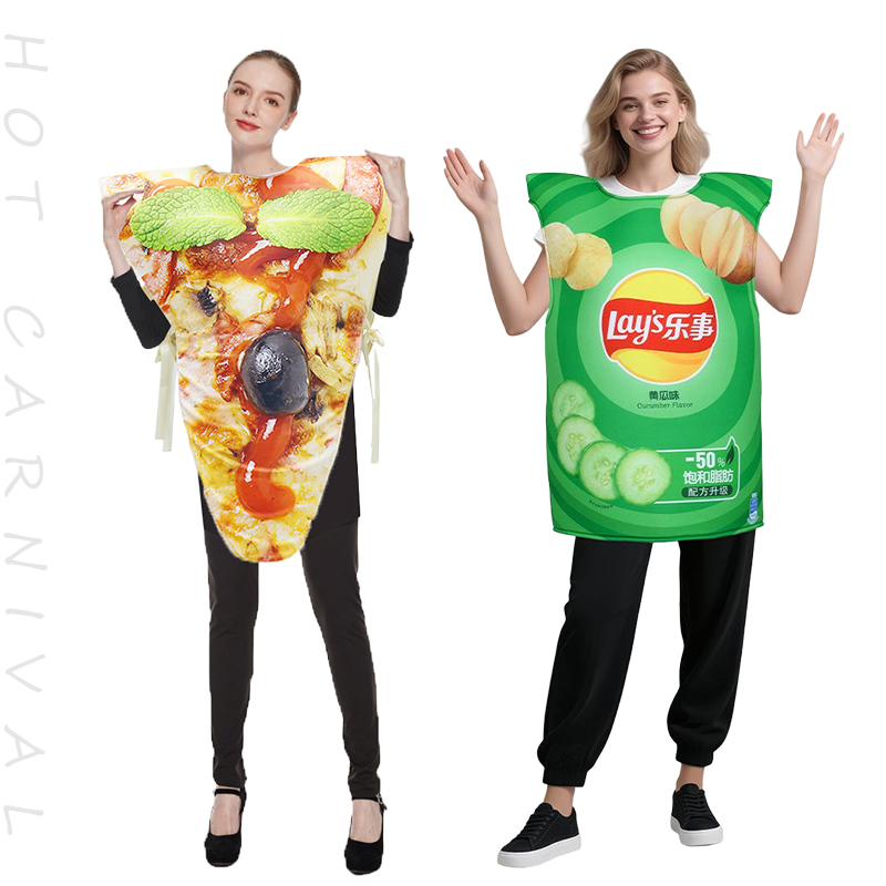 Funny Fancy Food Sponge Suit H - Food Snacks For Kids Party ulasan dan harga