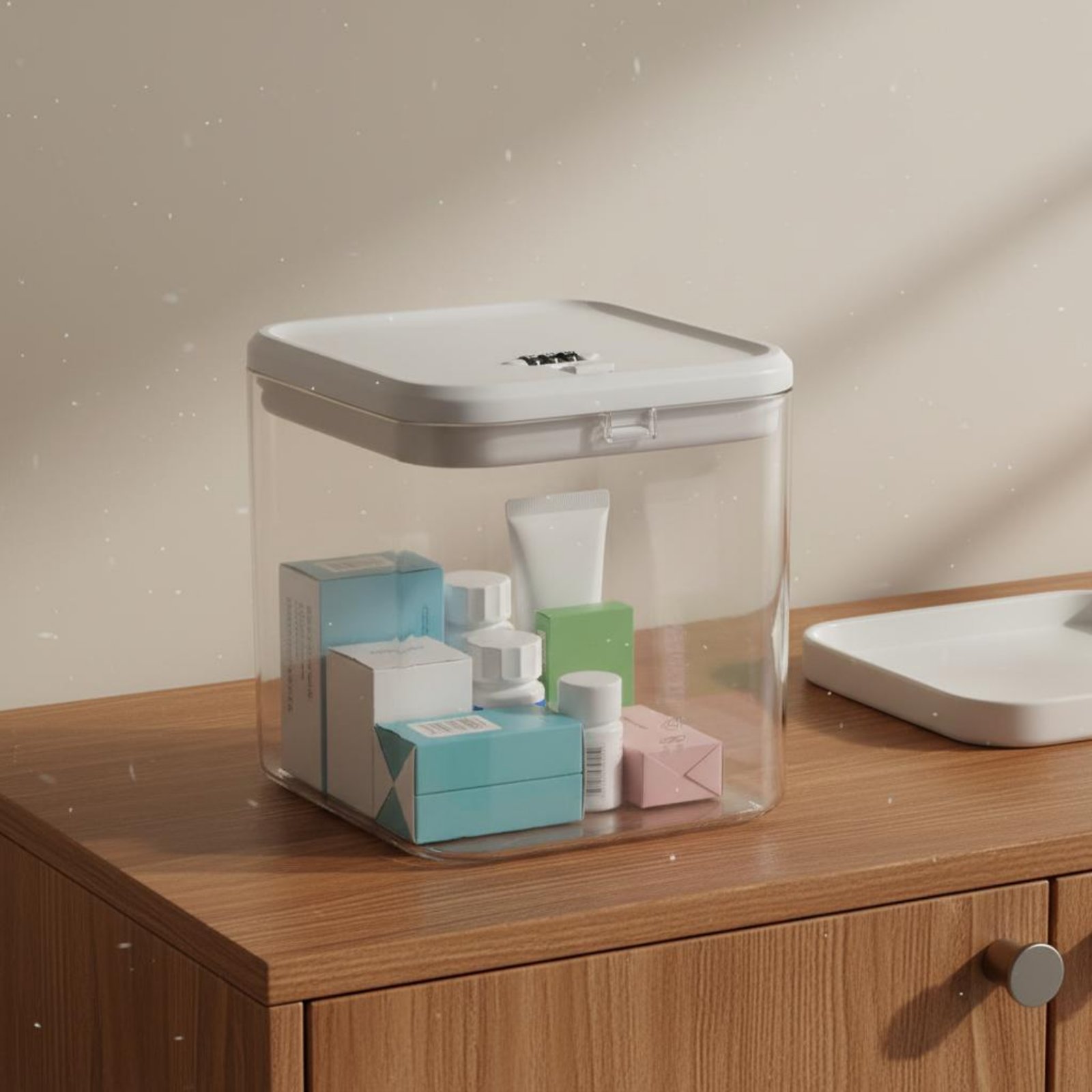 Clear Lockable Box Versatile L - Food & Snacks Coloring Book Bold & Easy Pdf ulasan dan harga
