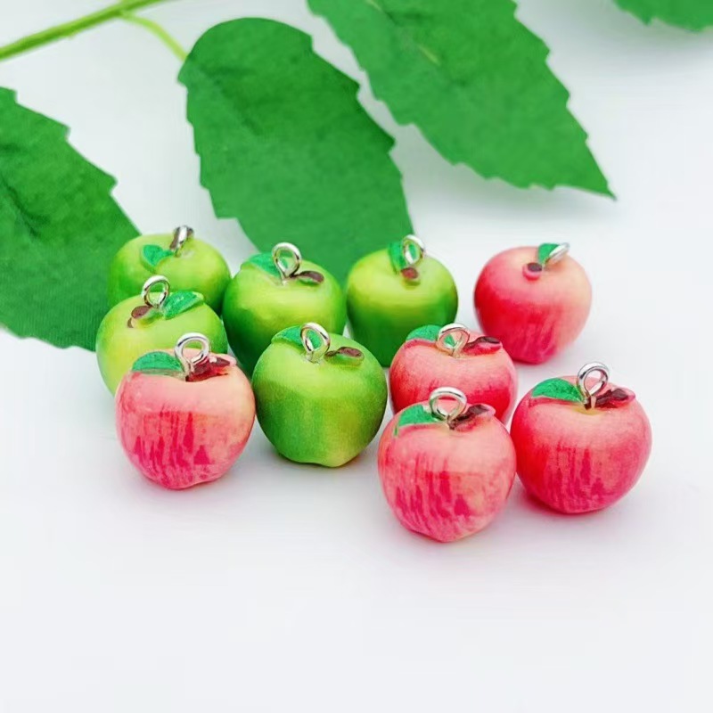 10pcs Simulation Apple Green R - Food & Snacks Coloring Book Bold & Easy Pdf ulasan dan harga