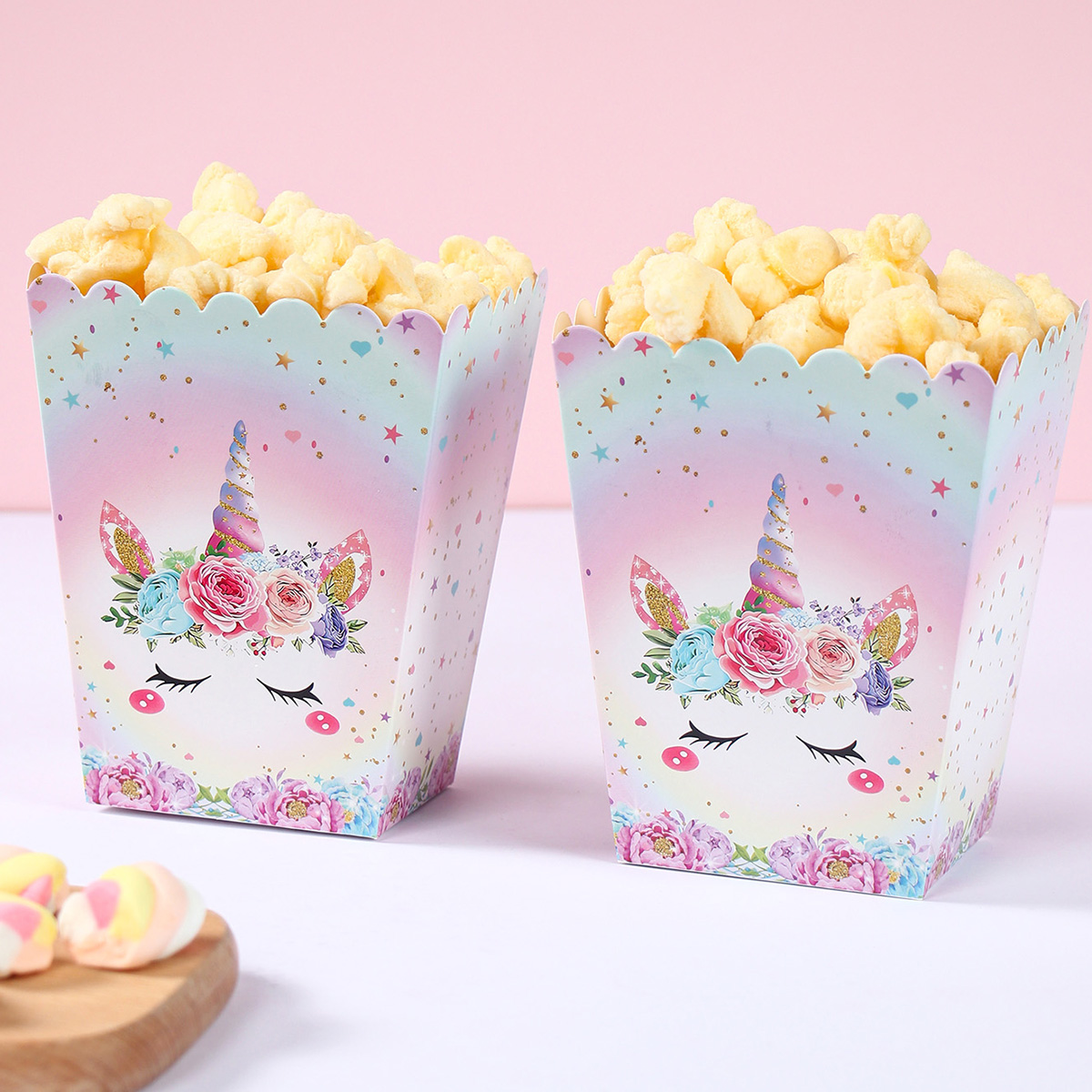 8pcs Paper Candy Cartons Popco - Food Snacks For Kids Party ulasan dan harga