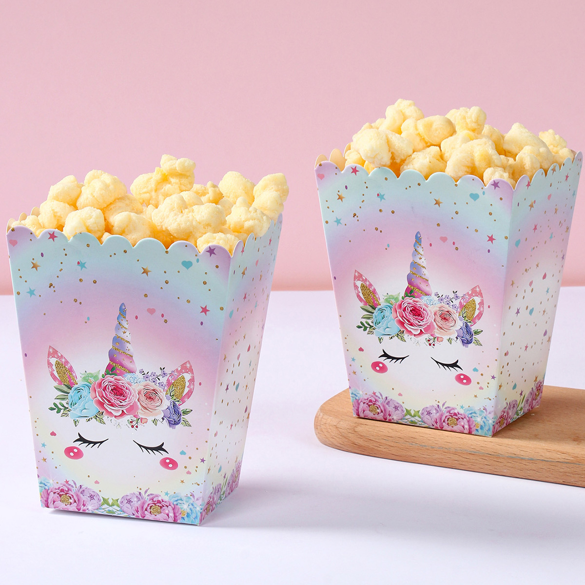 8pcs Paper Candy Cartons Popco - Food Snacks For Kids Party ulasan dan harga