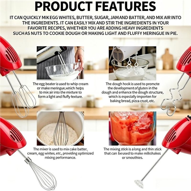 KEOL-Hand Mixer Attachments Fo - Kitchenaid Mixer Hand Mixer ulasan dan harga