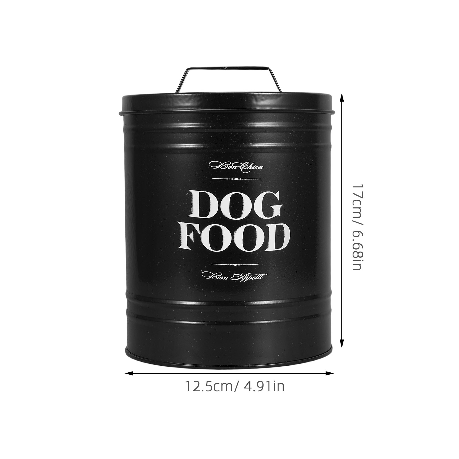 54Oz Pet Food Storage Bin Meta - Food Snacks That Are Black ulasan dan harga