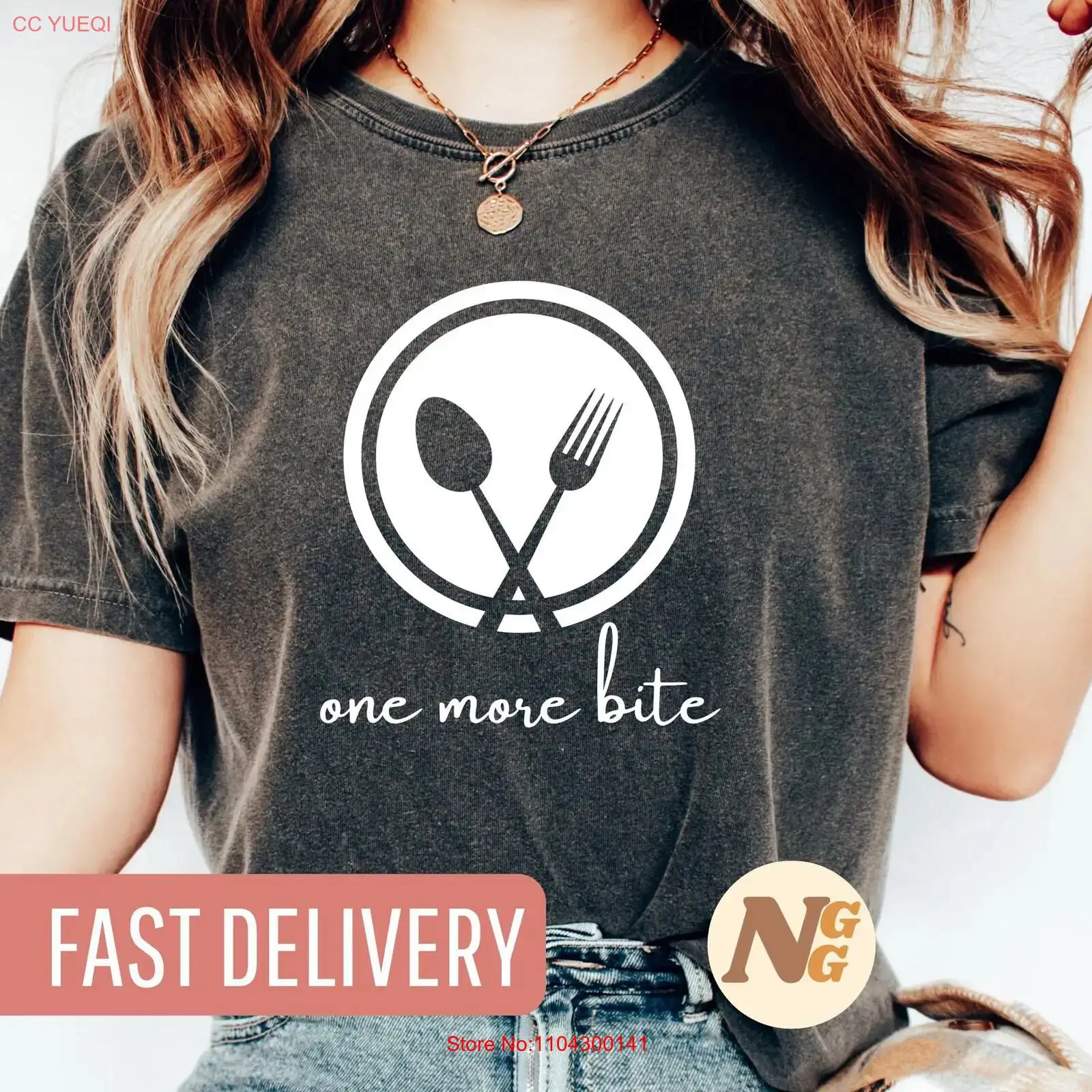 Foodie T Shirt Bite Food Lover - Foody Snacks ulasan dan harga