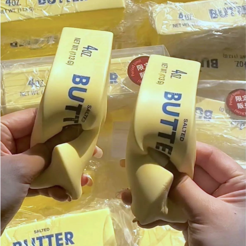 1Pc Butter Squeeze Toy For Adu - Food & Snacks Coloring Book Bold & Easy Pdf ulasan dan harga