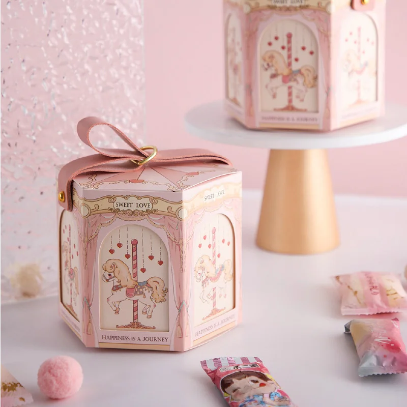 10pcs Gift Box Packaging Baby  - Food Snacks For Kids Party ulasan dan harga