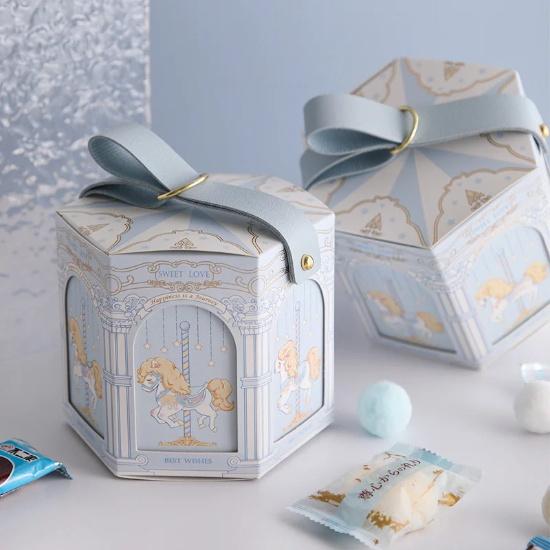 10pcs Gift Box Packaging Baby  - Food Snacks For Kids Party ulasan dan harga