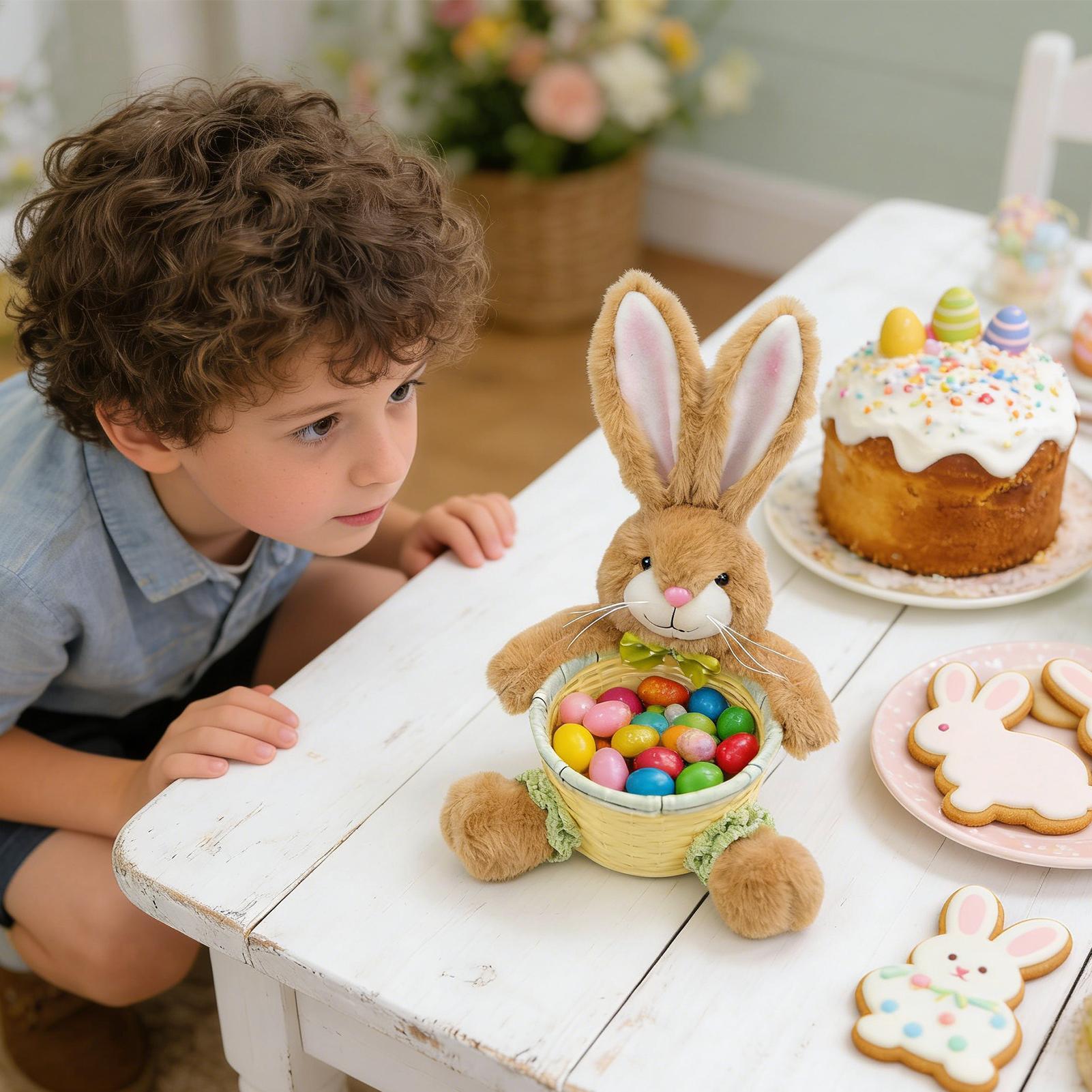 Easter Bunny Basket Candy Stor - Food Snacks For Kids Party ulasan dan harga