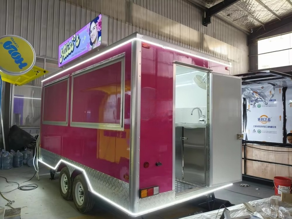 Best Selling Mobile Food Truck - Food Snacks That Are Black ulasan dan harga