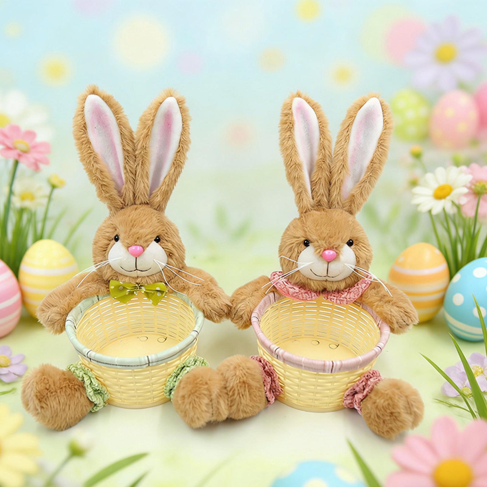 Easter Basket Cute Bunny Shape - Food Snacks For Kids Party ulasan dan harga