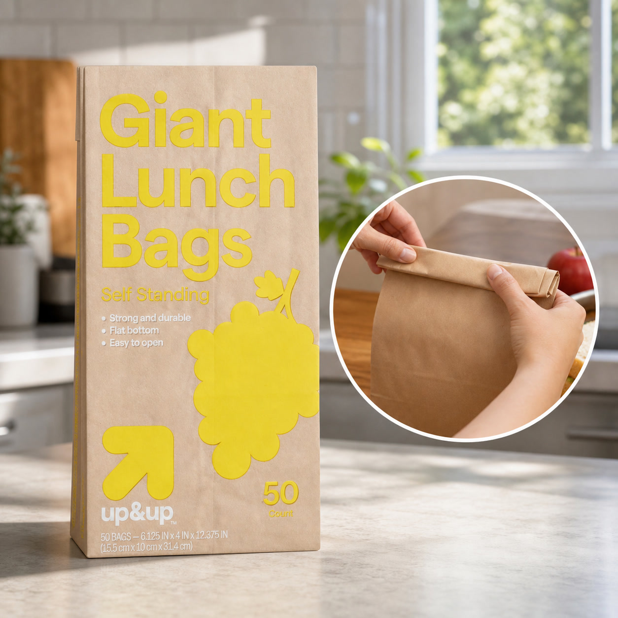 100ct Giant Clear Plastic Lunc - Food Giant Snacks ulasan dan harga