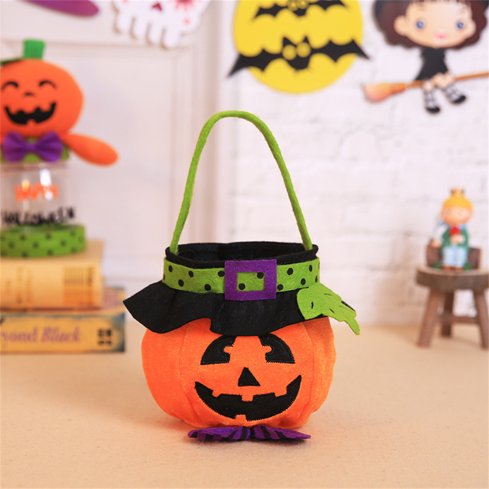 Halloween Gift Bags Cute Pumpk - Food Snacks For Kids Party ulasan dan harga