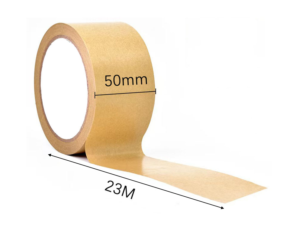 Kraft Paper Tape 50mm*23M Gumm - Candy Sour Strip ulasan dan harga
